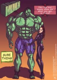 Cover Hulk VS Black Widow